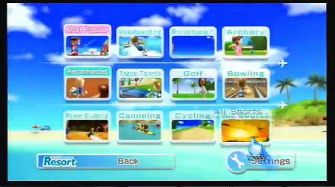 Wii Sports Resort ~ Air Sports: Dogfight