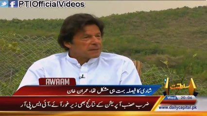 Chairman PTI Imran Khan On Capital Tv Awaam 15 April 2015