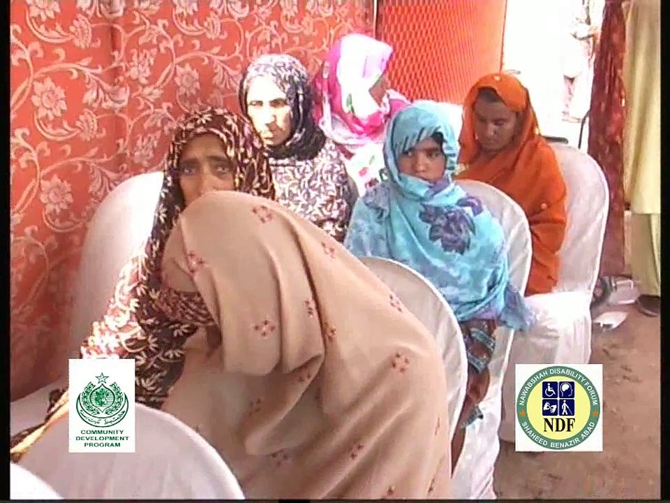 Community Based Rehabilitation of Children with Disabilities in Shaheed Benazir Abad funded by CDP Government of Sindh