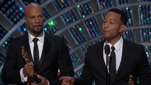 John Legend and Common deliver stirring Oscars acceptance speech
