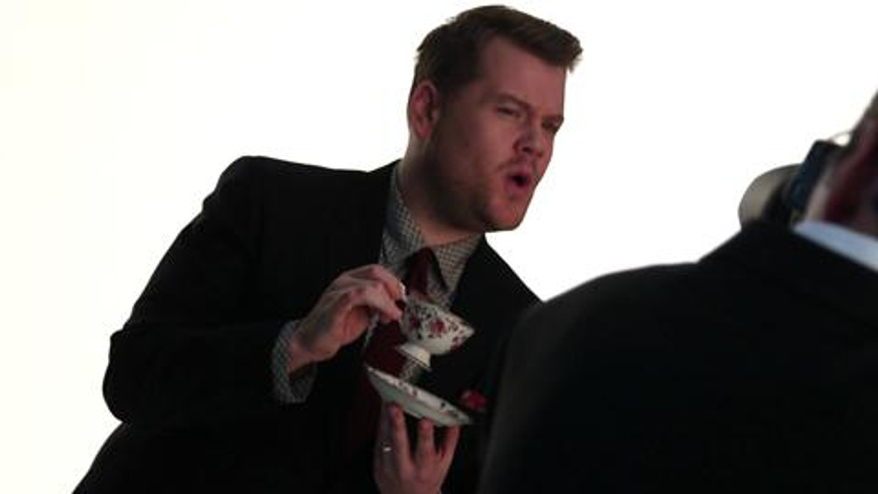 Behind the scenes with James Corden