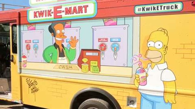 Simpsons Kwik-E-Truck Lands at SXSW, Squishees For All