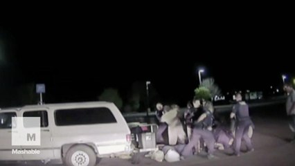 Police release dash-cam footage of deadly Wal-Mart brawl