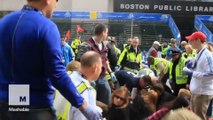 Video evidence shown during the trial of accused Boston Marathon bomber Dzhokhar Tsarnaev
