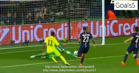 PSG 1 - 3 Barcelona FULL Highlights Champions League 15-4-2015