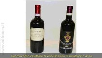 GENOVA,    2 BOTTIGLIE DI VINO  BRUNELLO DI MONTALCINO ANNO 2002 E EURO 49