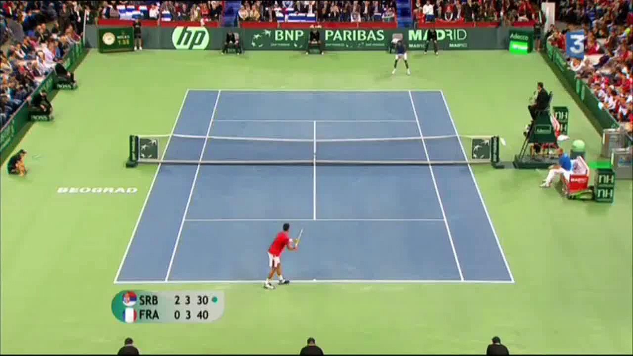 Gael Monfils EPIC Trick Shot Compilation [HD]