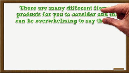 Finding The Right Flooring Products