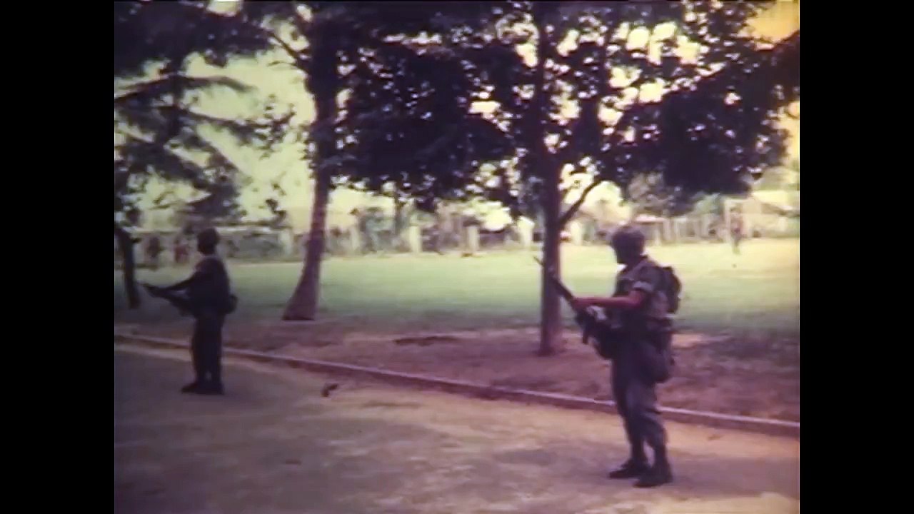 12-13 April 1975 amateur 8 film Evacuation of Phnom Penh