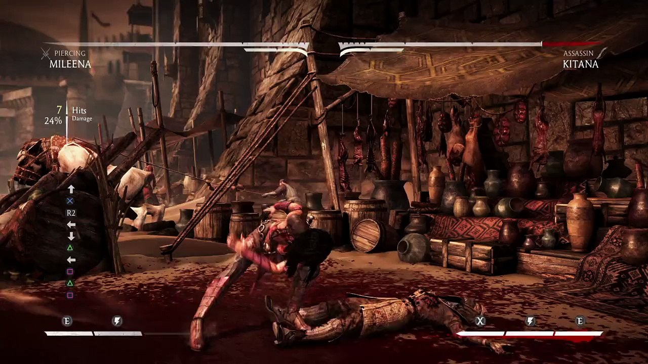 Mortal Kombat X Mileena Combo 2