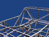 Autodesk Inventor 11 space frame chassis