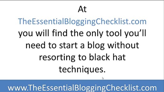 Auto Blog Samurai - Not The Way You Want To Go About Blogging