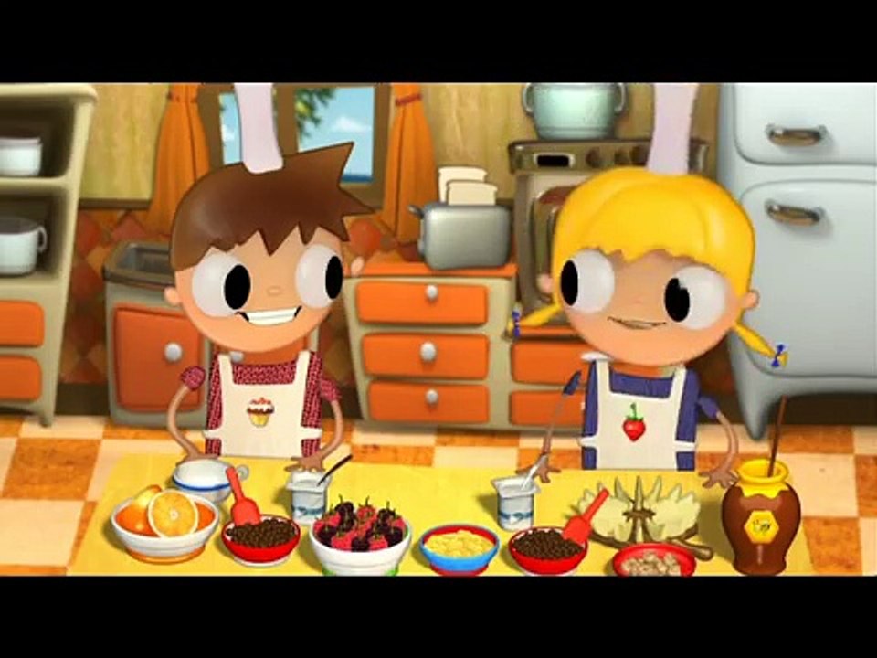 Telmo e Tula - Muesli, prima colazione sana - Disegni per bambini