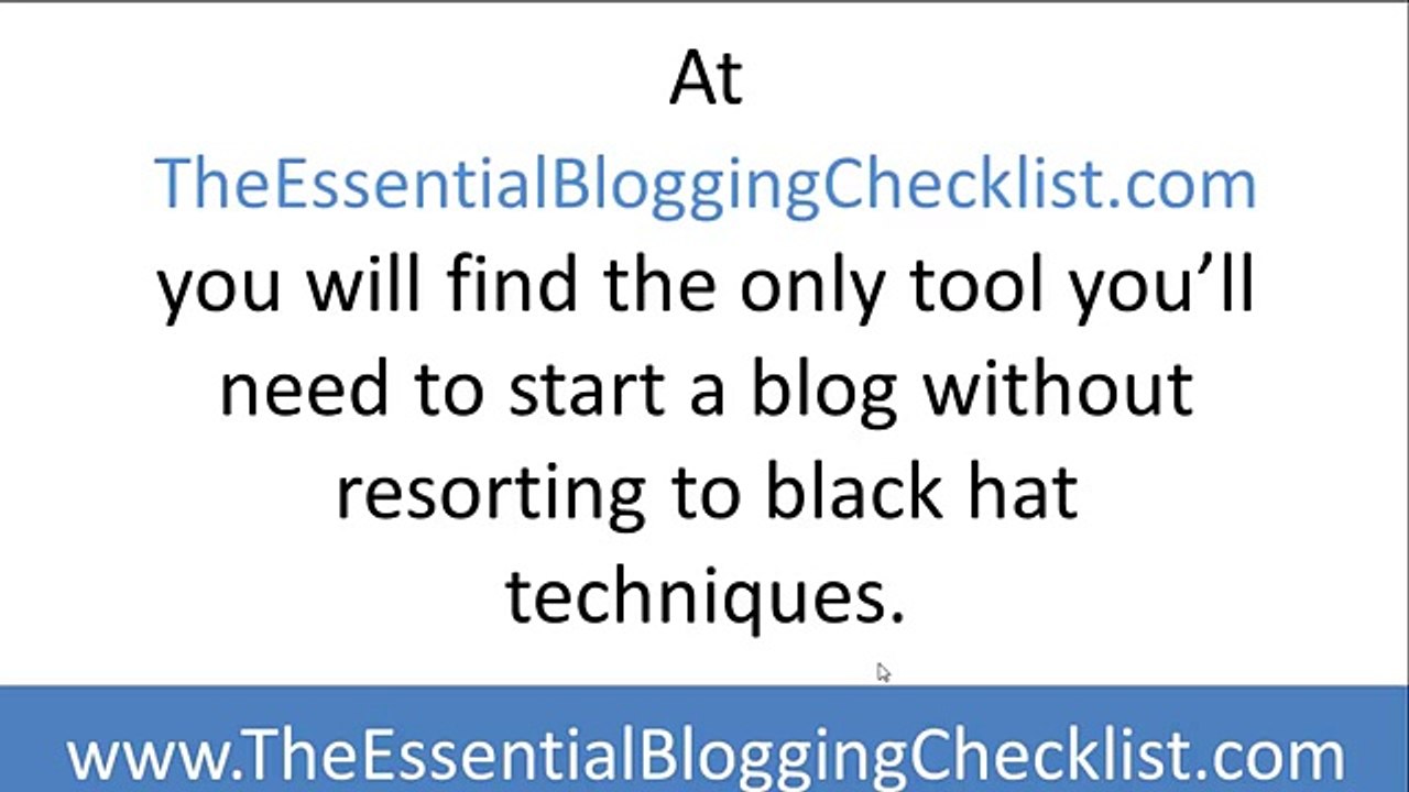 Auto Blog Samurai - Not The Way You Want To Go About Blogging