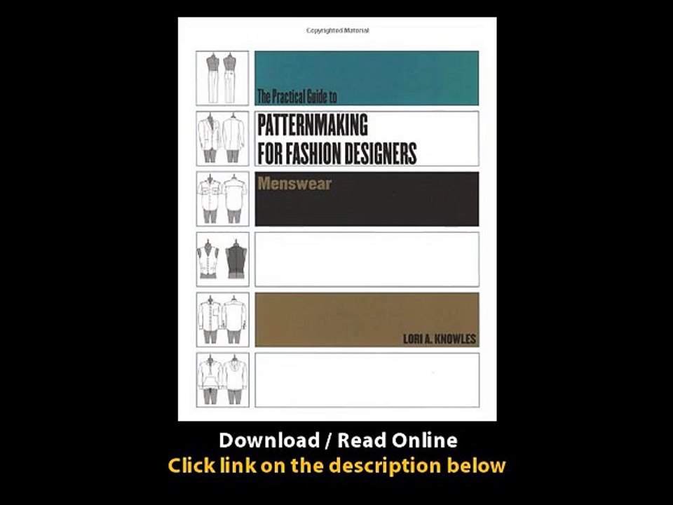 Download Practical Guide to Patternmaking for Fashion Designers Menswear By Lor