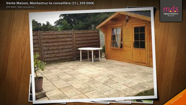 Vente Maison, Montastruc-la-conseillère (31), 209 000€