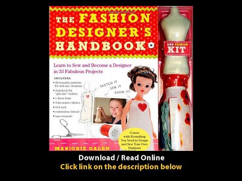 Download The Fashion Designers Handbook Fashion Kit Learn to Sew and Become a D