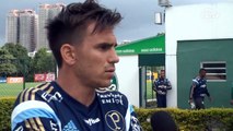 Mouche exalta torcida do Palmeiras e avalia sua recuperação