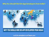Why Should Hire iOS App Developers from India
