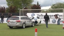 Los jugadores del Atlético de Madrid preparan sus próximas citas deportivas con Volkswagen