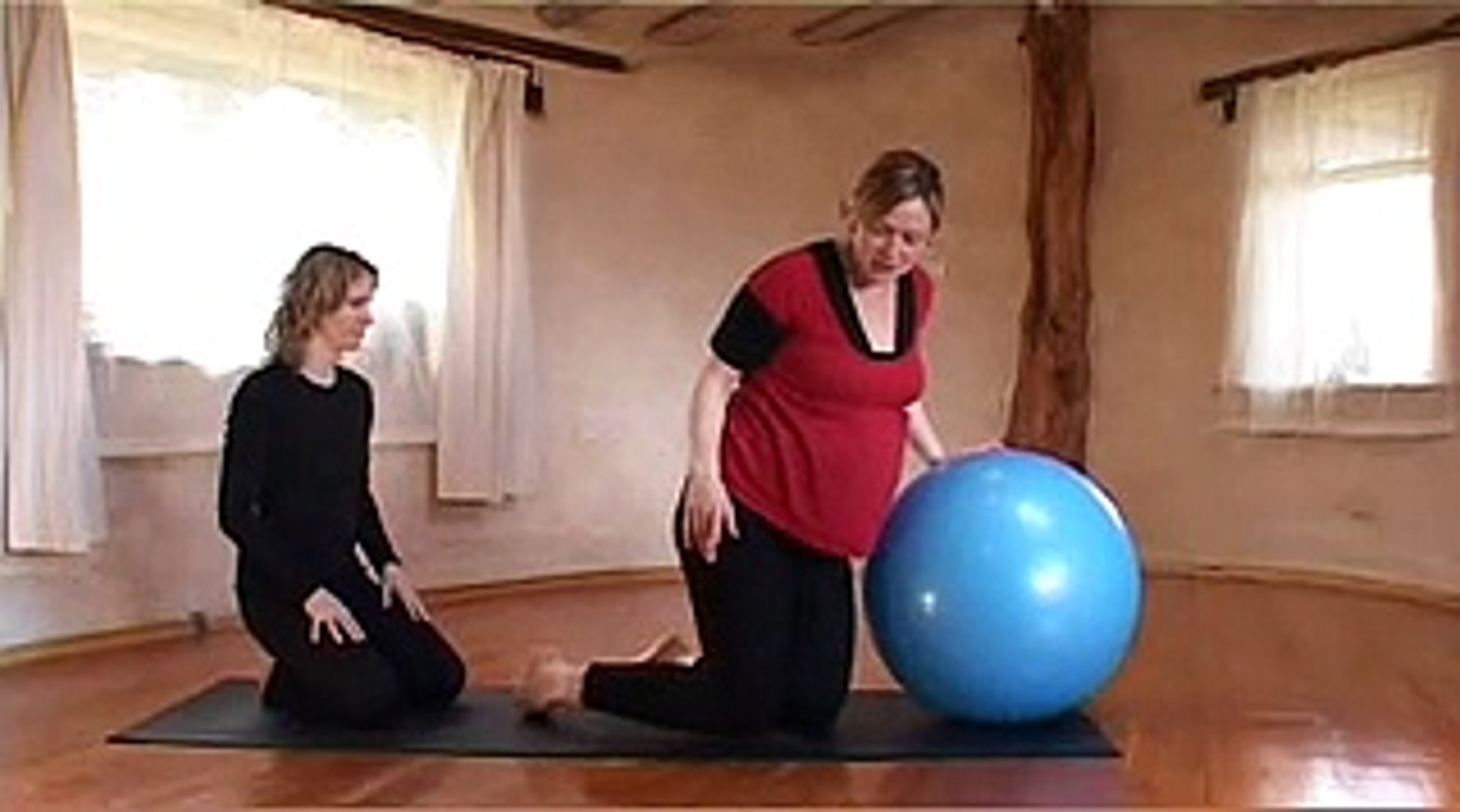 Prenatal yoga, labor inducing yoga
