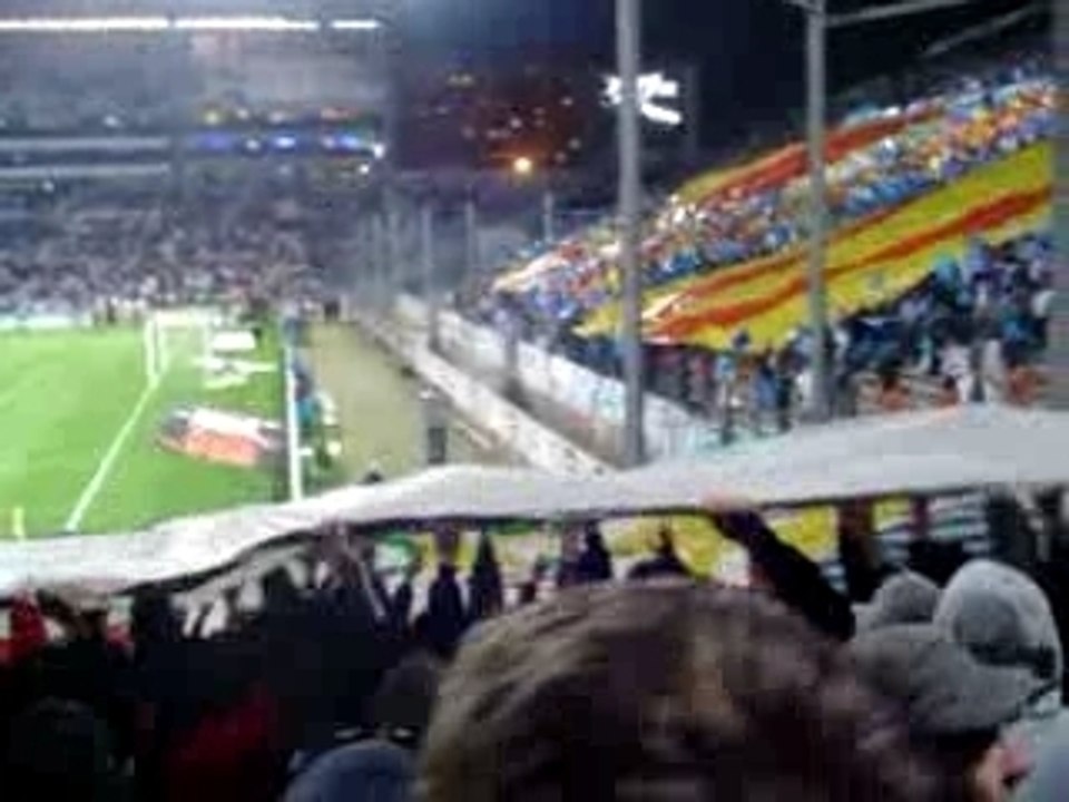 Tifo nice marseille 17 mars