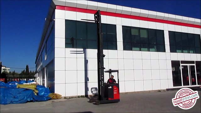 2004 LINDE R16-115 Reach Truck F1.0888 Tanıtım Videosu
