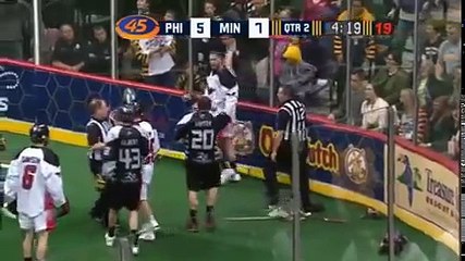 NLL Fights: Andrew Suitor and Paul Dawson Lacrosse Fight