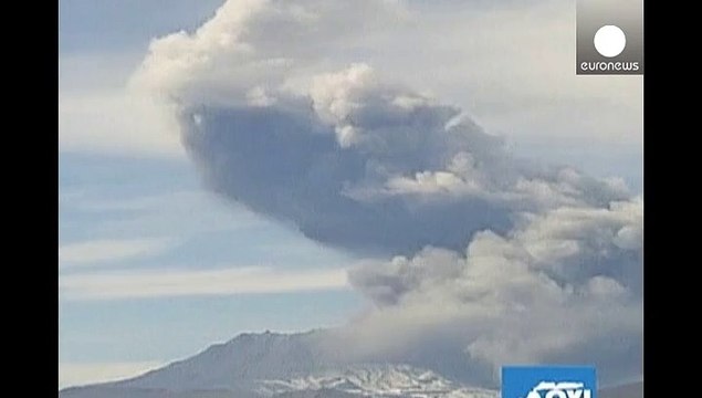 У Перу прокинувся вулкан