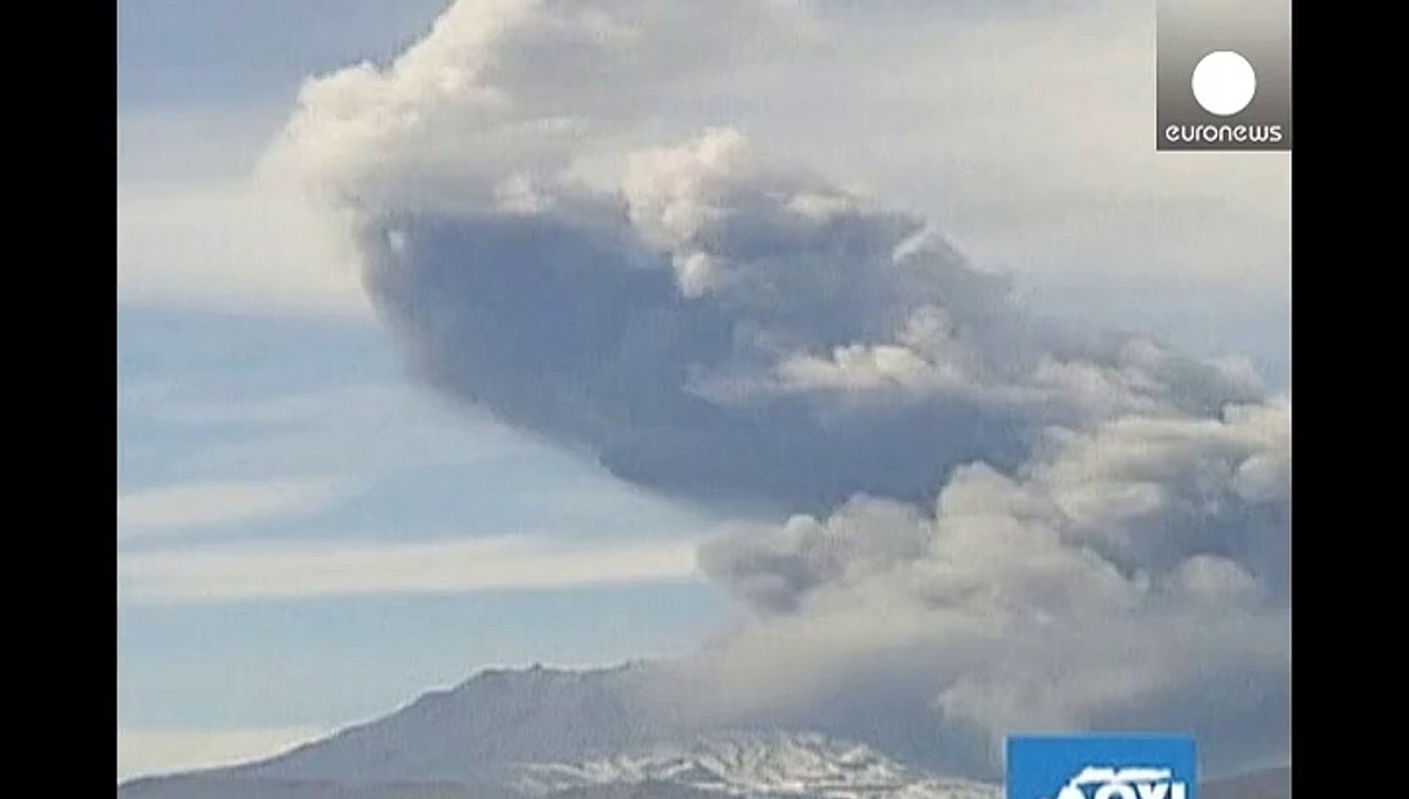 Pérou : l'impressionnante démonstration de force du volcan Ubinas