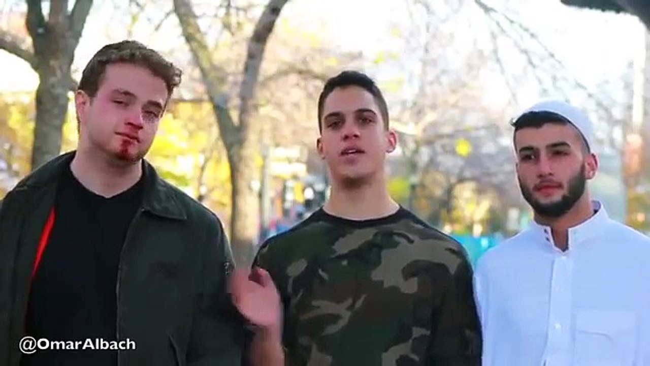 Prank gone wrong! PUNCHED How Canadians react to muslims, you will be surprised!