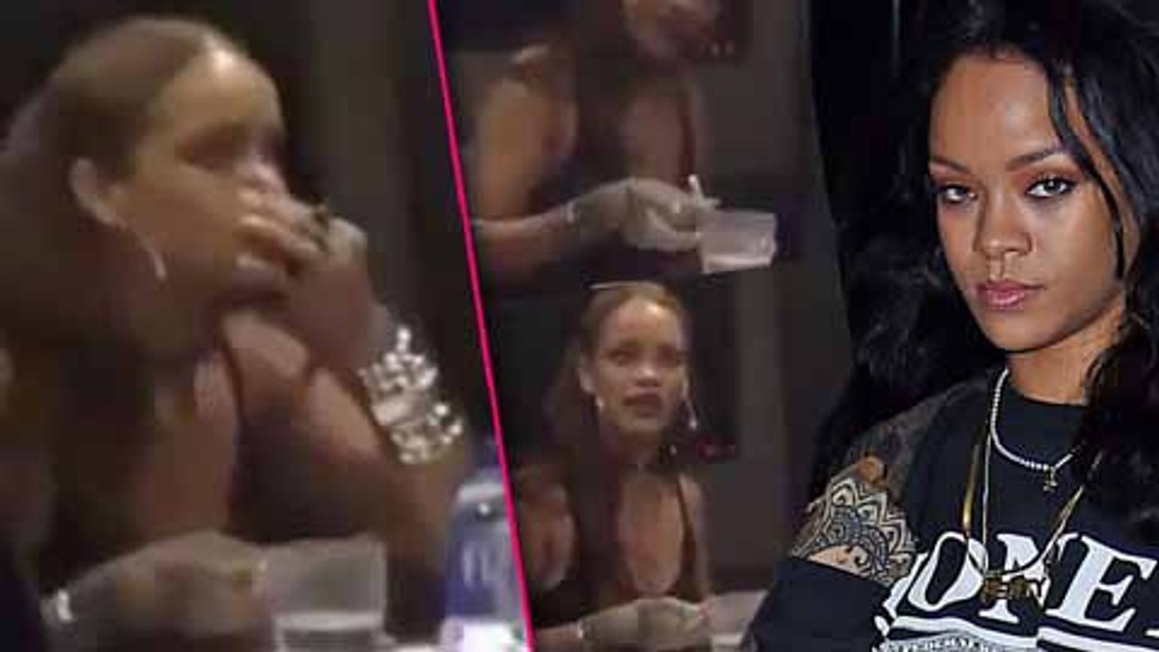 CAUGHT: Rihanna snorting Cocaine on camera?