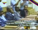 Nelson Mandela habla de Cuba y Fidel Castro, contra gusanos de Miami. Cubanos siempre con Suráfrica