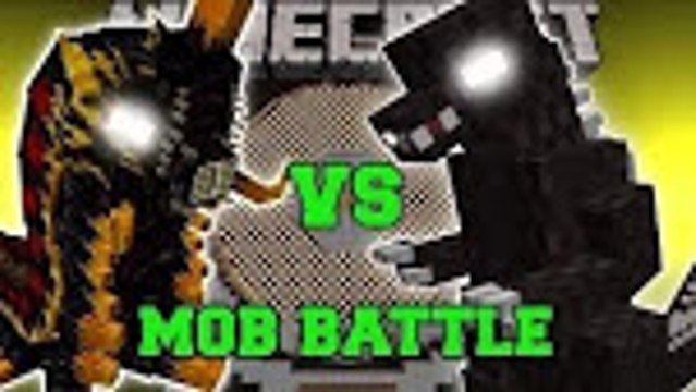 BATTRA LARVA VS GODZILLA - Minecraft Mob Battles - Minecraft Mods