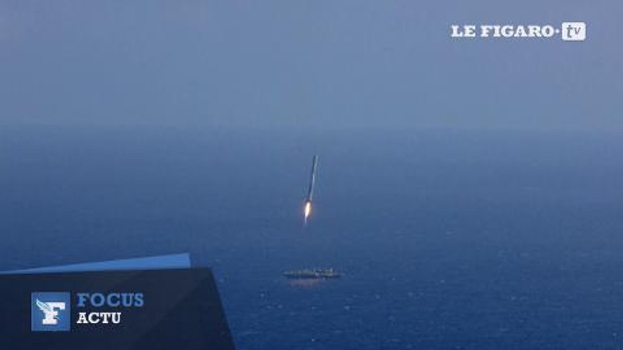 SpaceX : l'atterrissage raté du lanceur Falcon 9