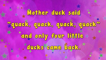 Karaoke - Karaoke - Five Little Ducks