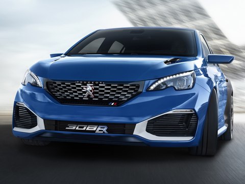 Peugeot 308 R HYbrid : 500 ch sous le capot !