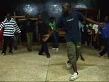 Abramz teaching breakdance in kampala