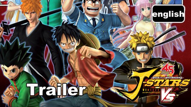 J-Stars Victory VS+ - Trailer Battle Stars (PS4 PS3 PS Vita) [HD]