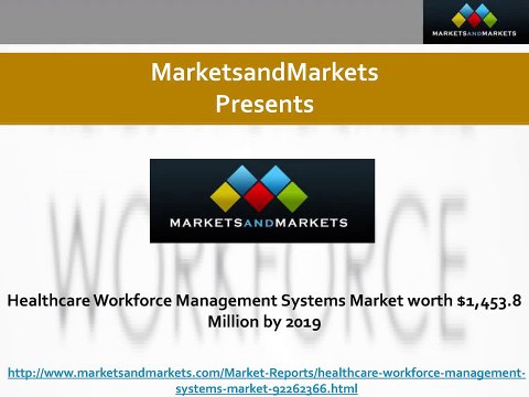 Healthcare Workforce Management Systems Market by Mode of Delivery, Solution & End User - 2019