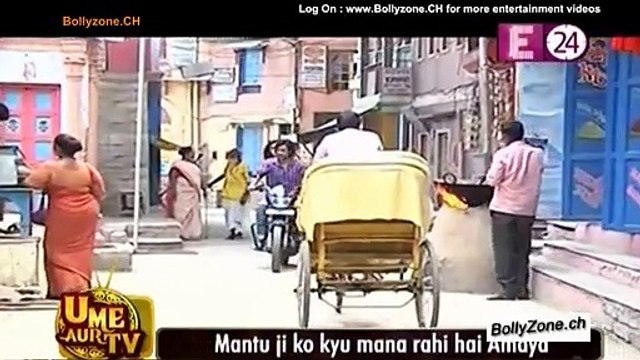 Amaya Nikli Mantu Sang Bike Ride Par!! - Tere Sheher Mein - 16th April 2015
