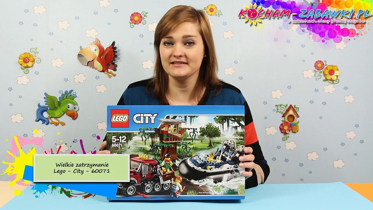 Hovercraft Arrest / Wielkie Zatrzymanie - Lego City - 60071 - Recenzja -  video Dailymotion