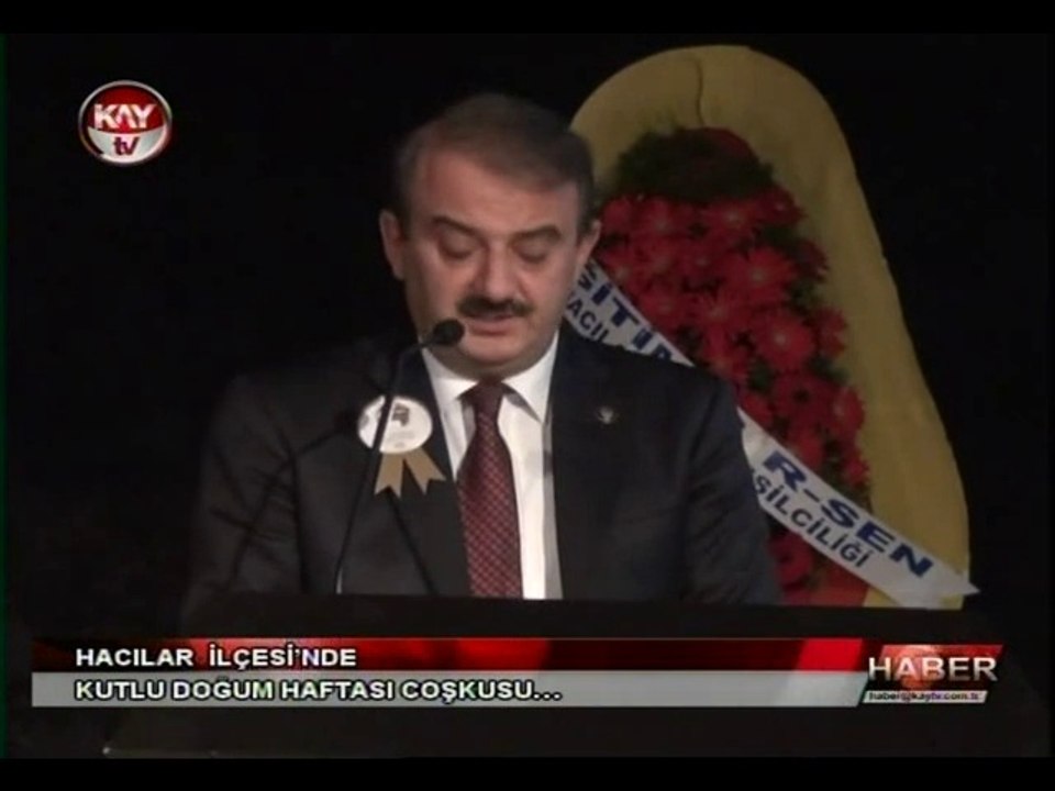 HACILAR  İLÇESİ’NDE  KUTLU DOĞUM HAFTASI COŞKUSU….