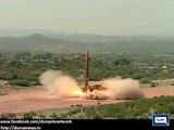 Pakistan successfully test fires Ghauri Missile.