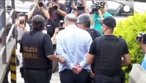 The treasurer of Brazil's ruling Workers' Party has been arrested on corruption charges.