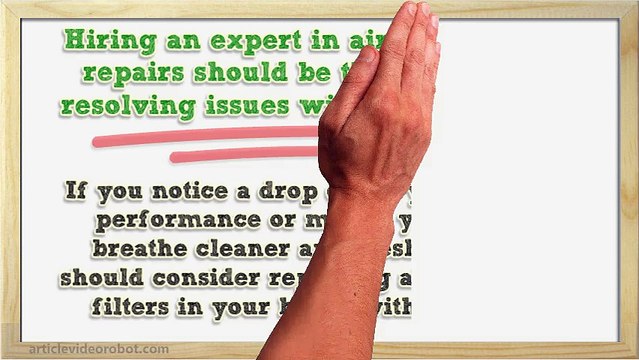Air Conditioning Repair Tips How To Replace Filters