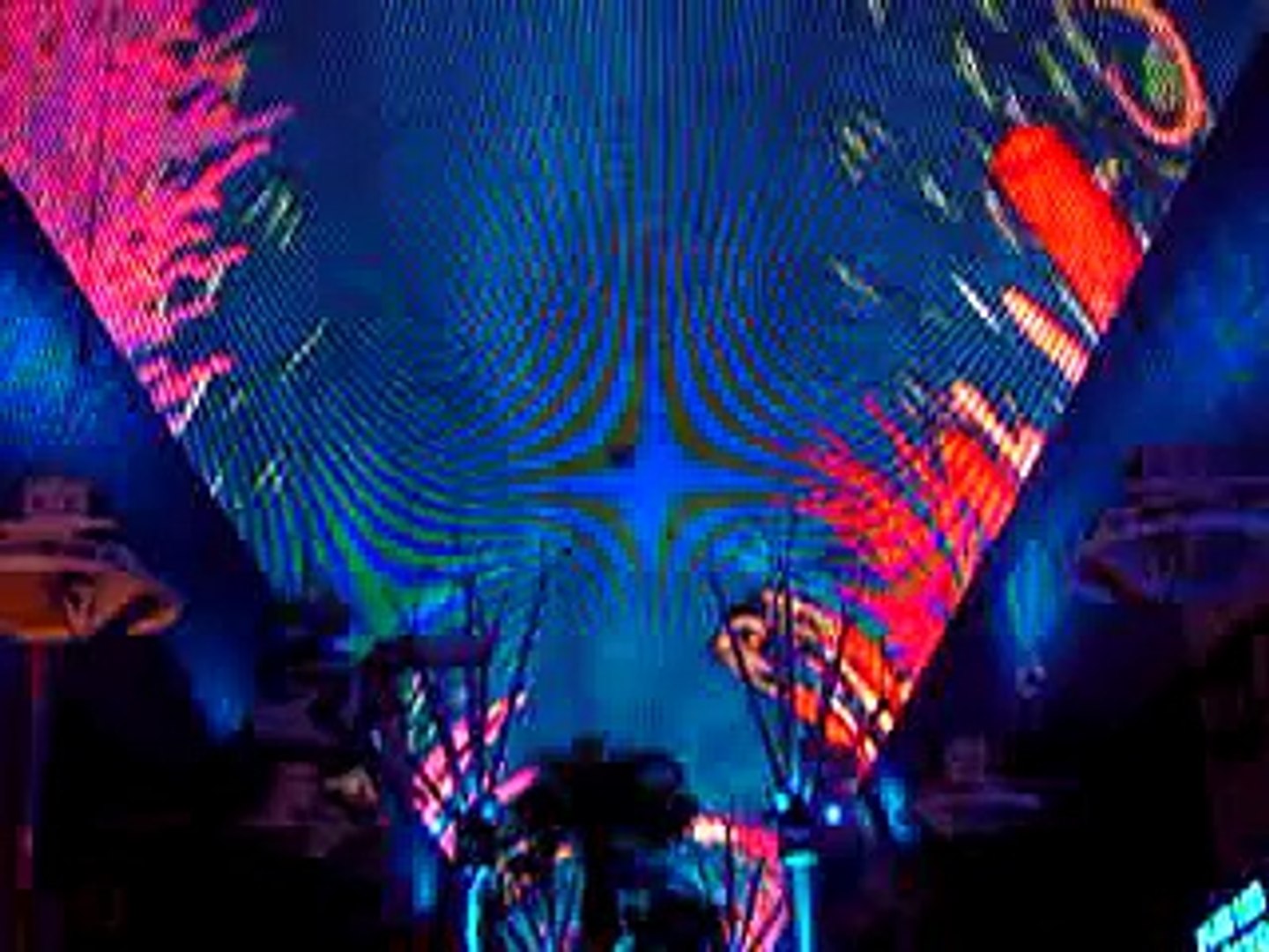 ⁣Las Vegas Fremont Street Light Show