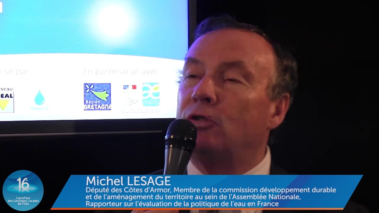Interview de Michel Lesage au Carrefour de l'eau