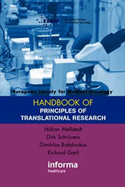 Download ESMO Handbook on Principles of Translational Research Ebook {EPUB} {PDF} FB2