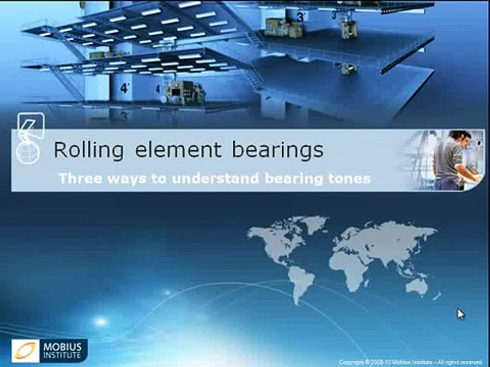Detecting bearing tones with vibration analysis